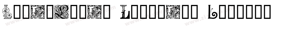 Ornamental Initials P字体转换